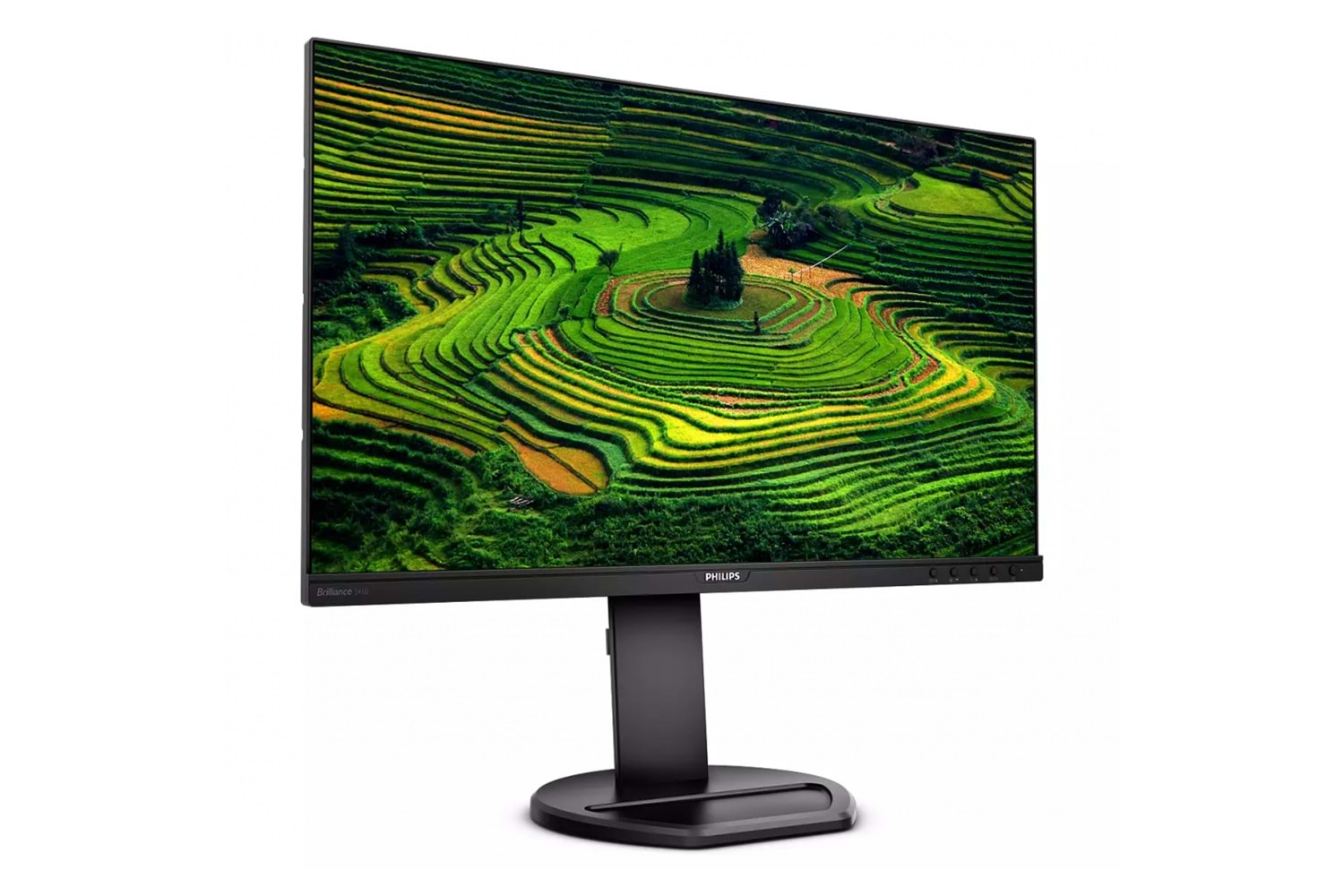 PHILIPS 241B8QJEB/00 23,8" 5ms, 75Hz, Full HD, HDMI, DP, DVI-D, D-Sub, 4X USB, 2X2W Hoparlör, Asansör Ayak, IPS Panel Monitör