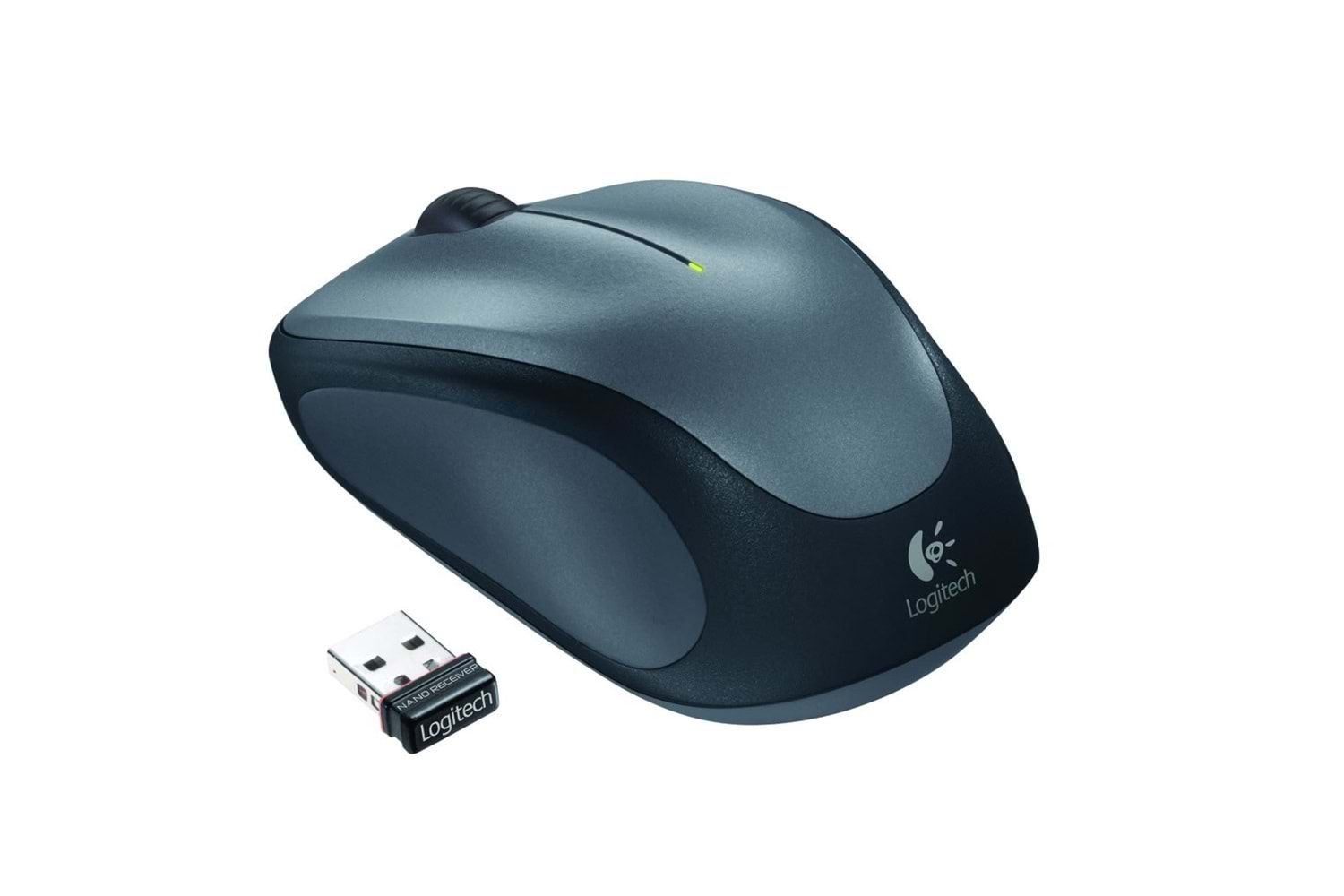 LOGITECH 910-002201, M235 Siyah, USB Nano 2,4G Kablosuz, 800dpi, Optik, 3 Tuşlu, 12ay Pil Ömrü, Mouse