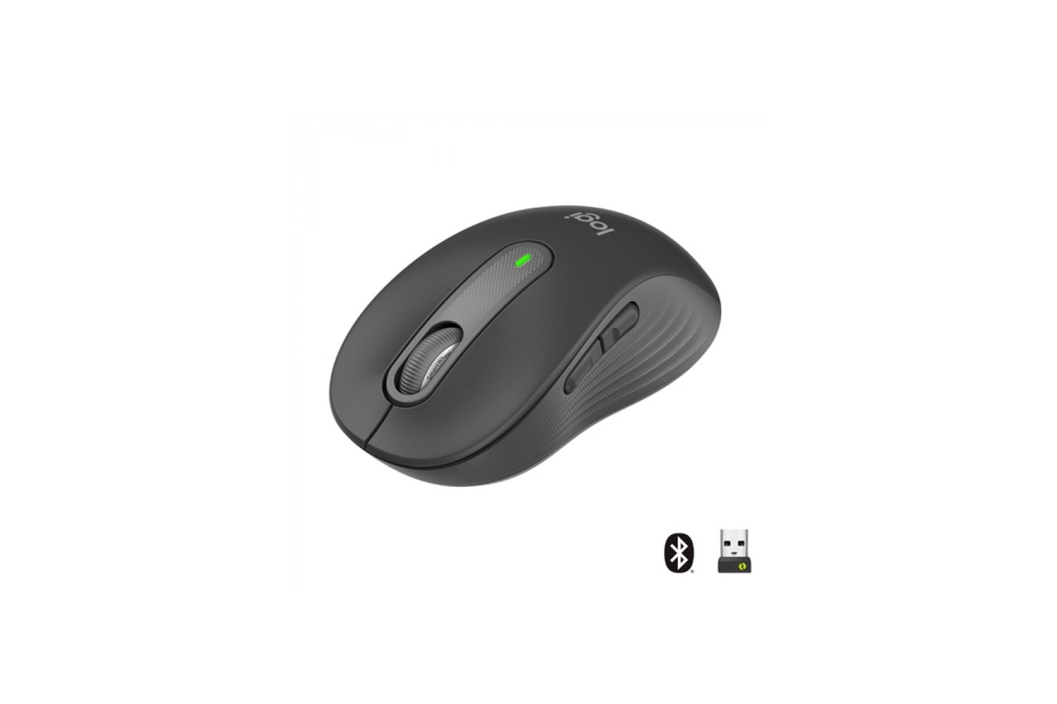 LOGITECH 910-006253, M650 Signature, Siyah, Sağ El, USB Nano 2,4G Kablosuz, 4000dpi, Optik, 5 Tuşlu, 24ay Pil Ömrü, Sessiz Mouse
