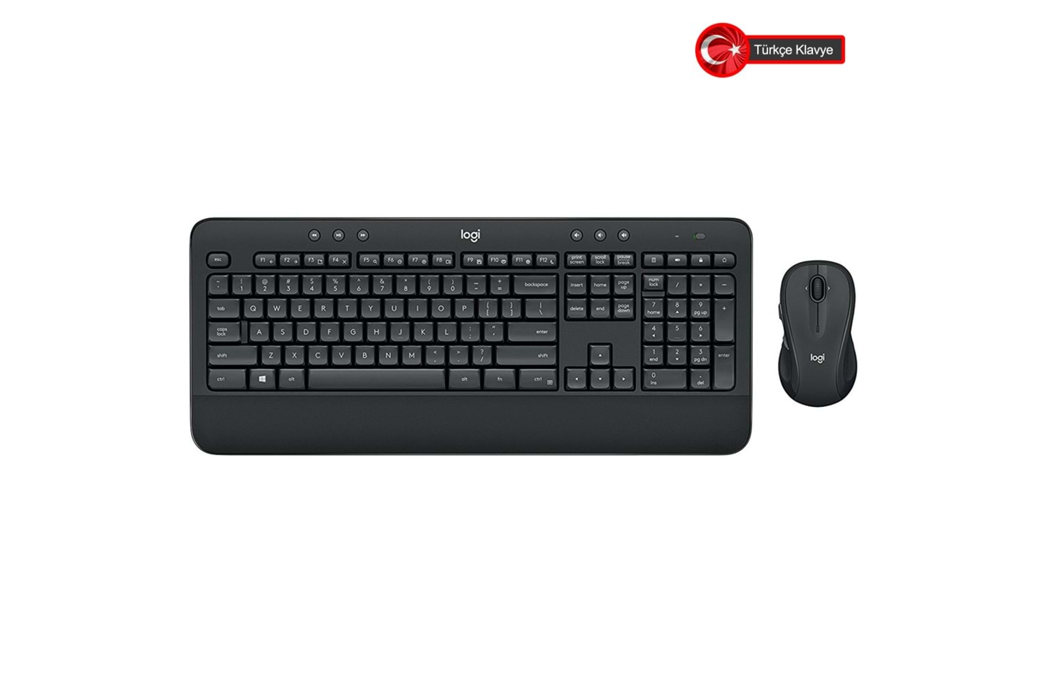 LOGITECH MK540, 920-008687, Kablosuz, Türkçe Q, Klavye Mouse Set