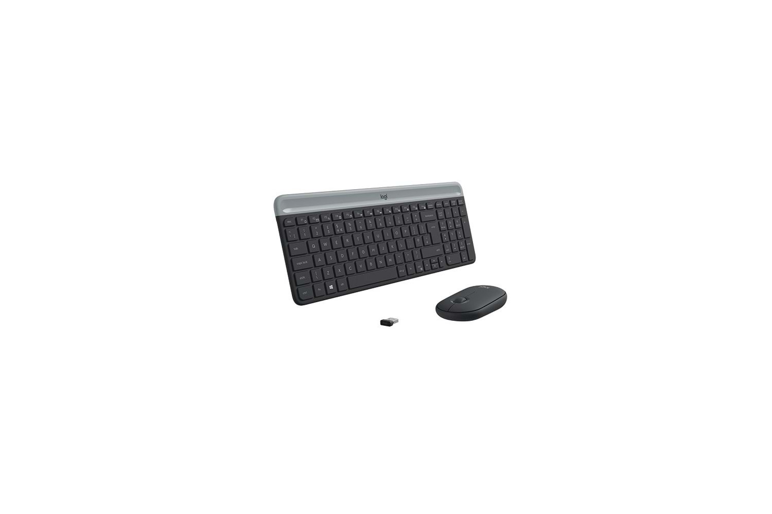 LOGITECH MK470 Siyah, 920-009435, Kablosuz, Türkçe Q, Klavye Mouse Set
