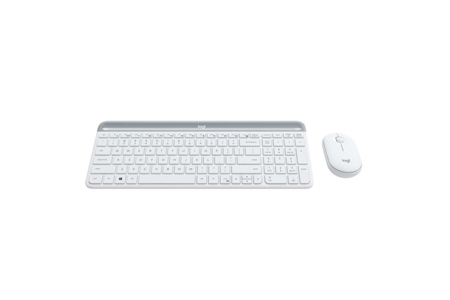 LOGITECH MK470 Beyaz, 920-009436, Kablosuz, Türkçe Q, Klavye Mouse Set