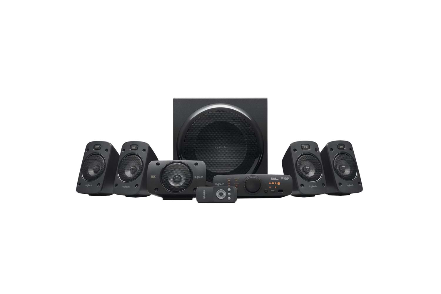 LOGITECH 980-000468, Z906, 500W, 5+1, Surround, Uzaktan Kumandalı, Ses Sistemi (Siyah)