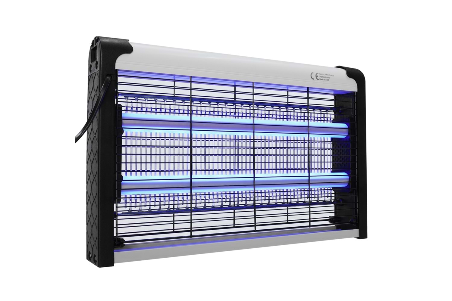 ASONIC AS-A29, Siyah, 6W, 2000V, Masaüstü, Zincir Askılı, 2adet UV Mor Işıklı, Siyah Kasa, Sinek Öldürücü