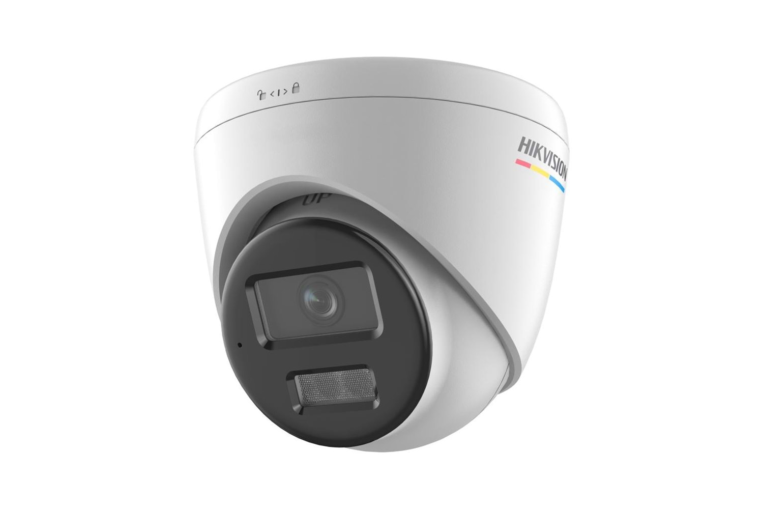 HIKVISION DS-2CD1327G2H-LIUF, 2Mpix, 2.8mm Lens, H265+, 30Mt Gece Görüşü, Color Vu, Smart Hybrid Light, Full Time Color, Dahili Mikrofon, Dome IP Kamera