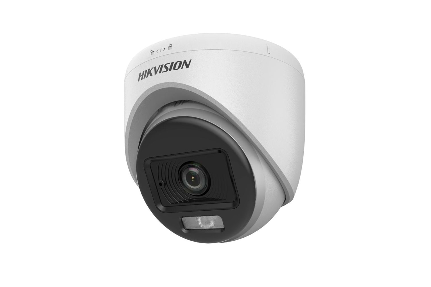 HIKVISION DS-2CE70DF0T-LPFS, 2Mpix, 2.8mm Lens, 20Mt Gece Görüşü, ColorVu, Dual-Light, Dahili Mikrofon, Dome Kamera
