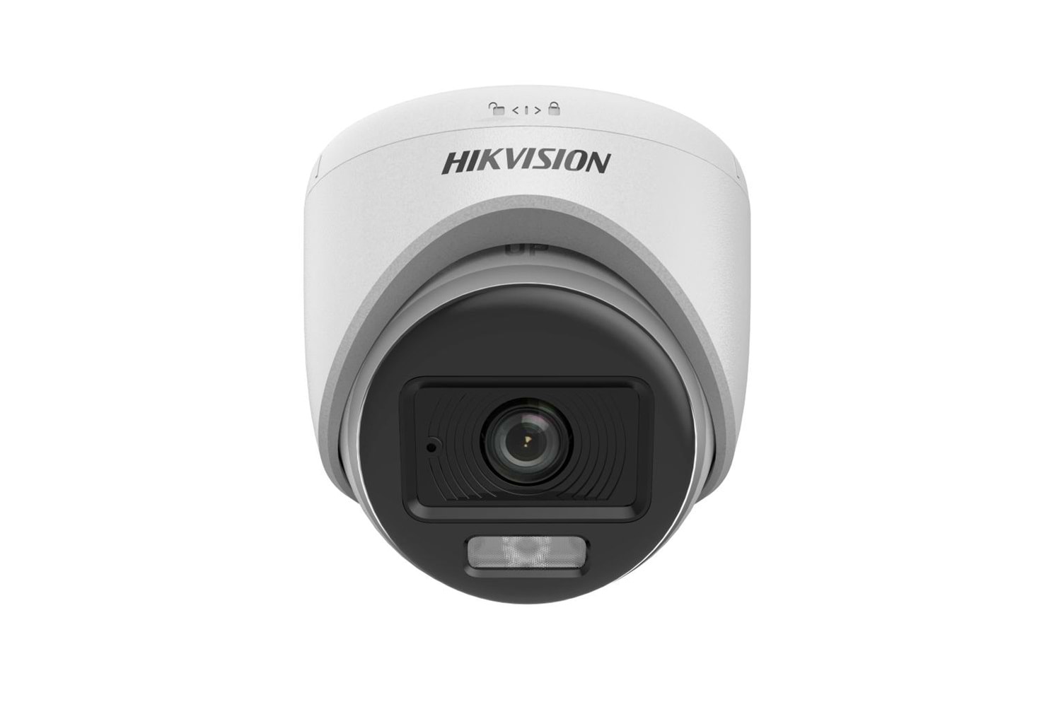 HIKVISION DS-2CE70DF0T-LPFS, 2Mpix, 2.8mm Lens, 20Mt Gece Görüşü, ColorVu, Dual-Light, Dahili Mikrofon, Dome Kamera