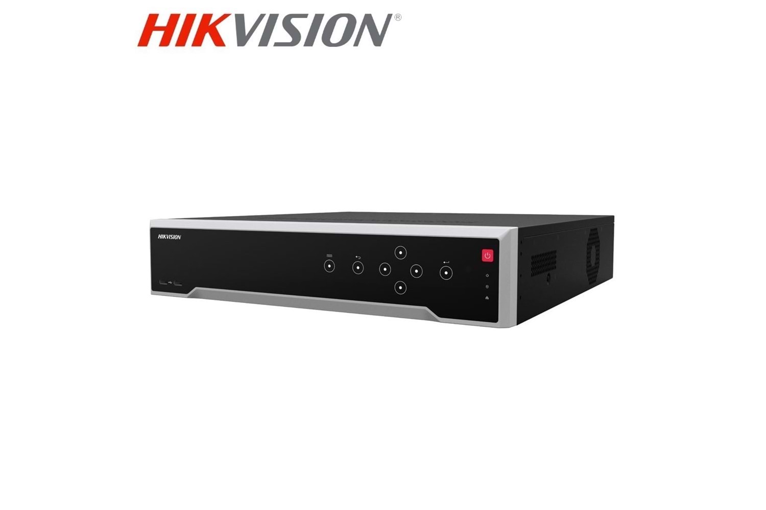 HIKVISION DS-7764NI-M4, 64Kanal, 32Mpix, H265+, 4 HDD Desteği, 4320P Kayıt, 400Mbps Bant Genişliği, Metal Kasa, 2 Port GigaBit Lan, NVR