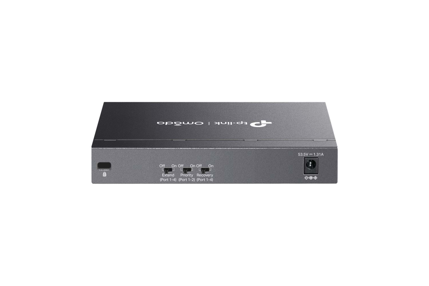 OMADA DS106P, 6 Port Gigabit, 4 Port Gigabit PoE+, 67W, Yönetilemez, Masaüstü Metal Kasa Sessiz Switch