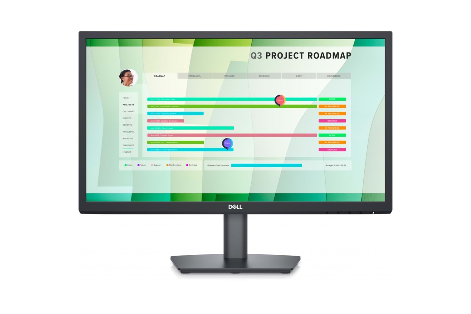 DELL E2223HN, 21.5", Full HD, 5ms, 60Hz, D-Sub, HDMI, VA LED MONİTÖR