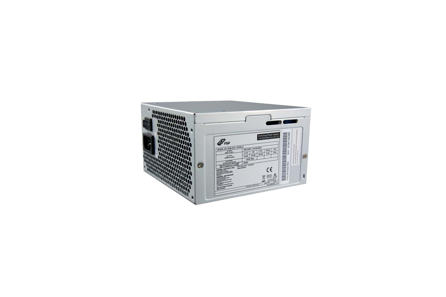 FSP PERFORMANCE SERIES, SP500-AD, 500W, GAMING, ATX, Power Supply (PSU)