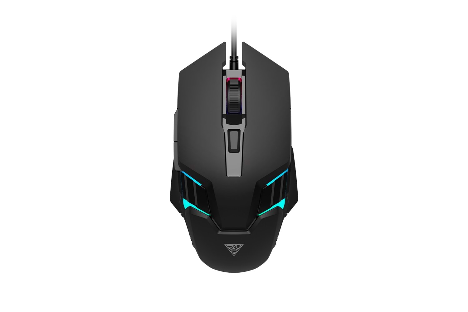 GAMDIAS AURA GS4, Çok Renkli Aydınlatma, USB Kablolu, 6 Tuşlu, Gaming Mouse, 3600DPI, Siyah