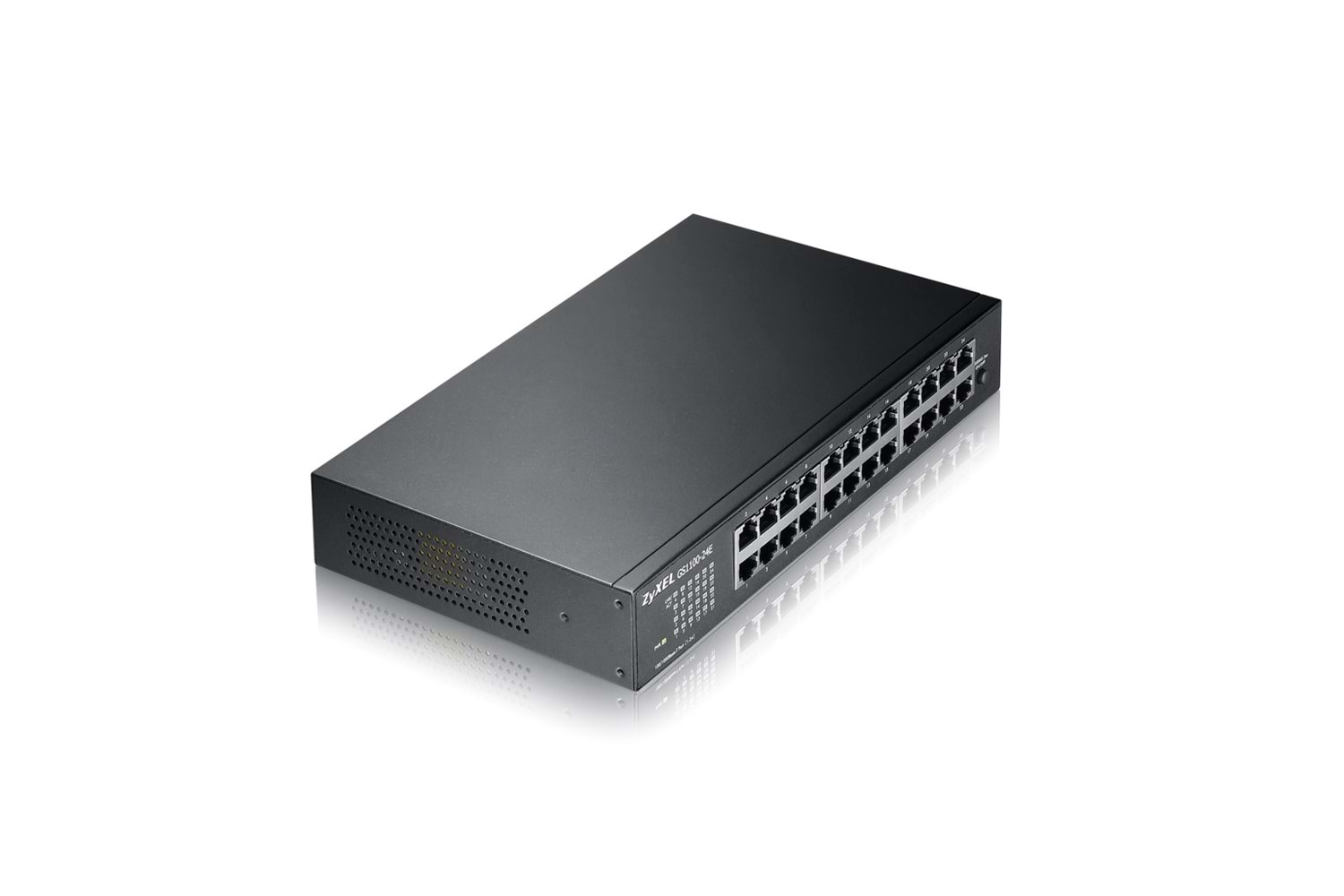 ZyXEL GS1100-24E V3, 24 Port, GigaBit, Yönetilemez, Sessiz, Rackmount Switch
