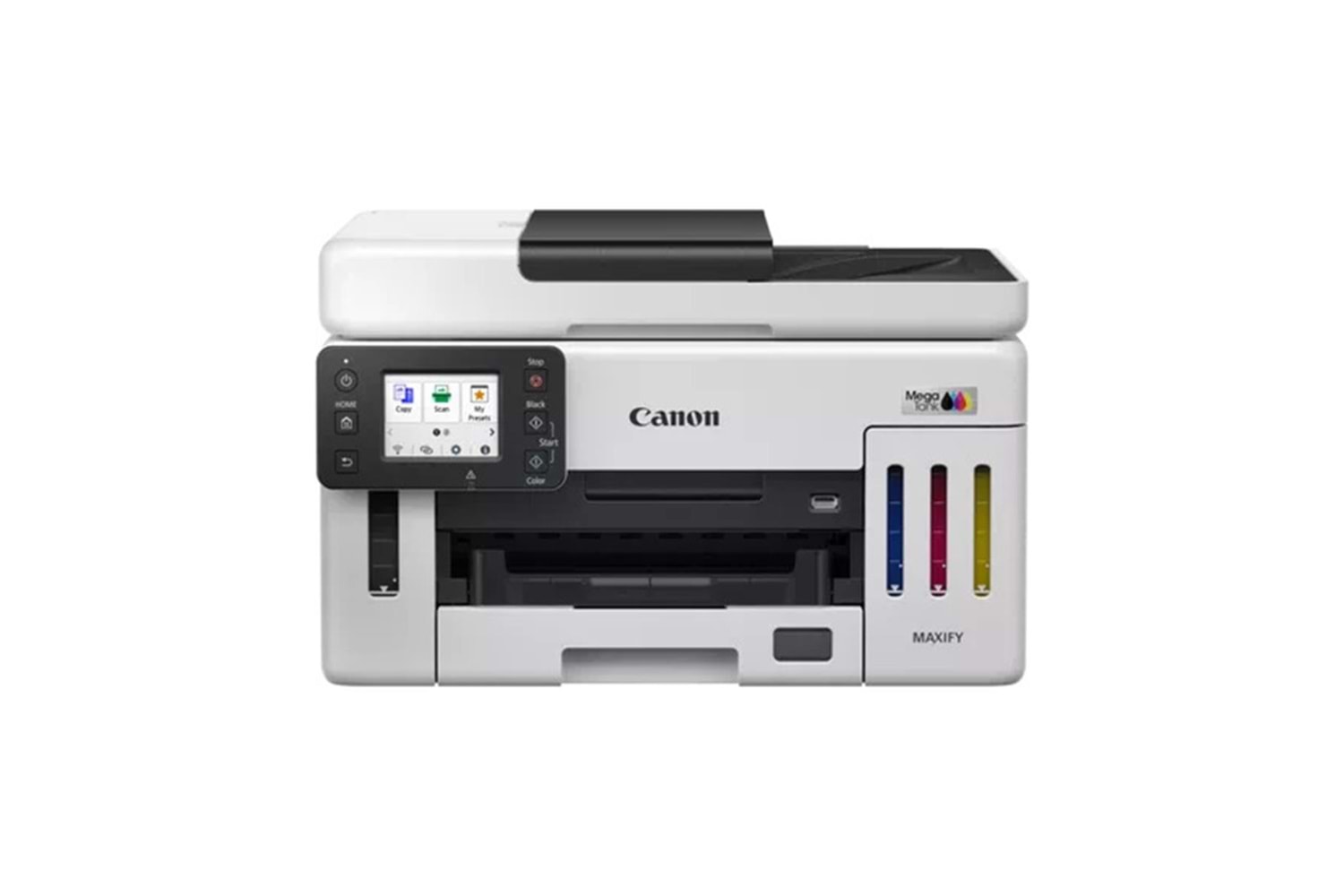 CANON MAXIFY GX6140, Renkli, Mürekkep Mega Tanklı, Yazıcı, Tarayıcı, Wifi, Lan, Duplex, ORİJİNAL MÜREKKEP