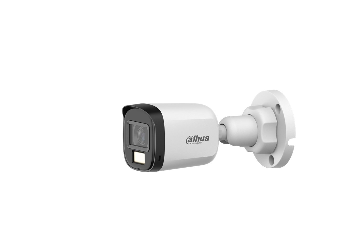 DAHUA HAC-B1A21P-U-IL-A-0360B, 2Mpix, 3.6mm Lens, 25 Mt Gece Görüşü, Smart Dual Light, Dahili Mikrofon, Bullet Kamera