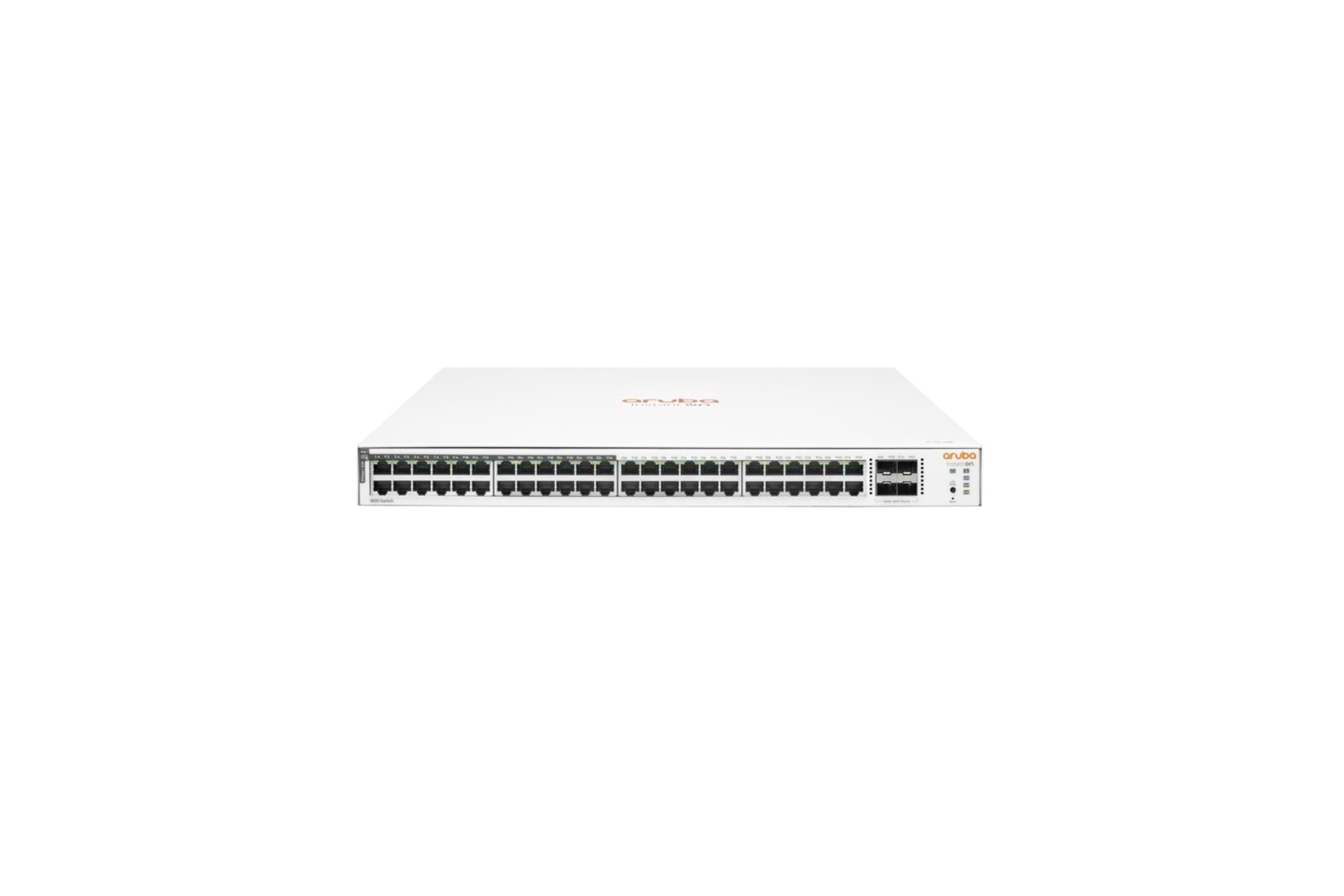 HP Aruba Instant On, JL815A, 1830-48G, 48Port, GigaBit, 24 Port PoE 370W, 4 Port Gigabit SFP, Yönetilebilir, Rack Mount Switch