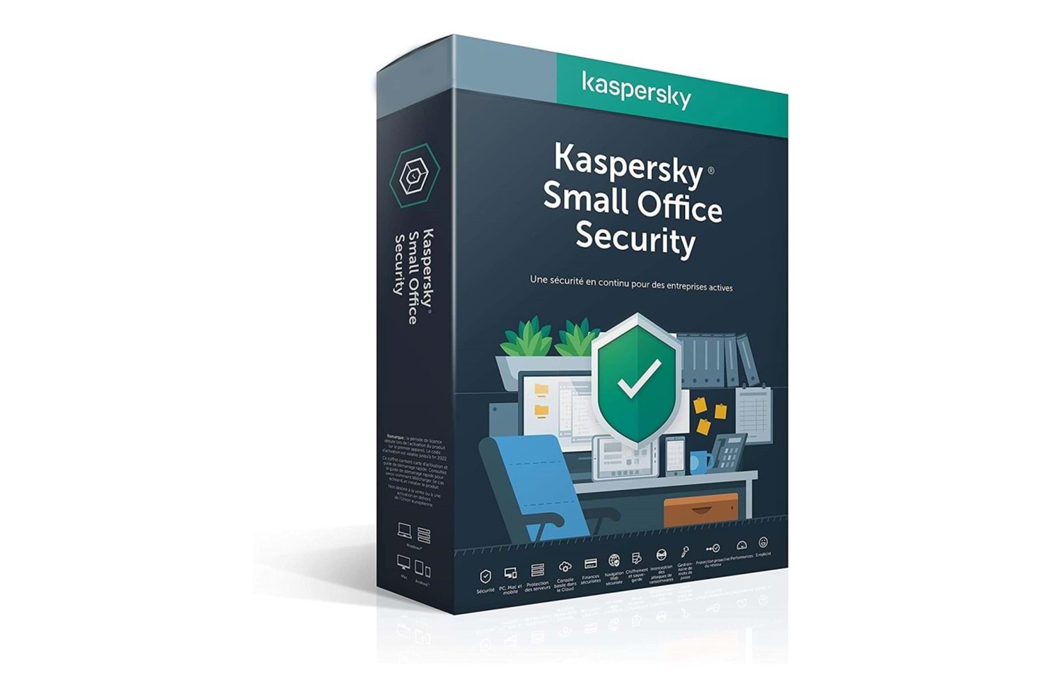 Kaspersky SMALL OFFICE Security 2 Server +20 User, 1 YIL, Kutulu Ürün