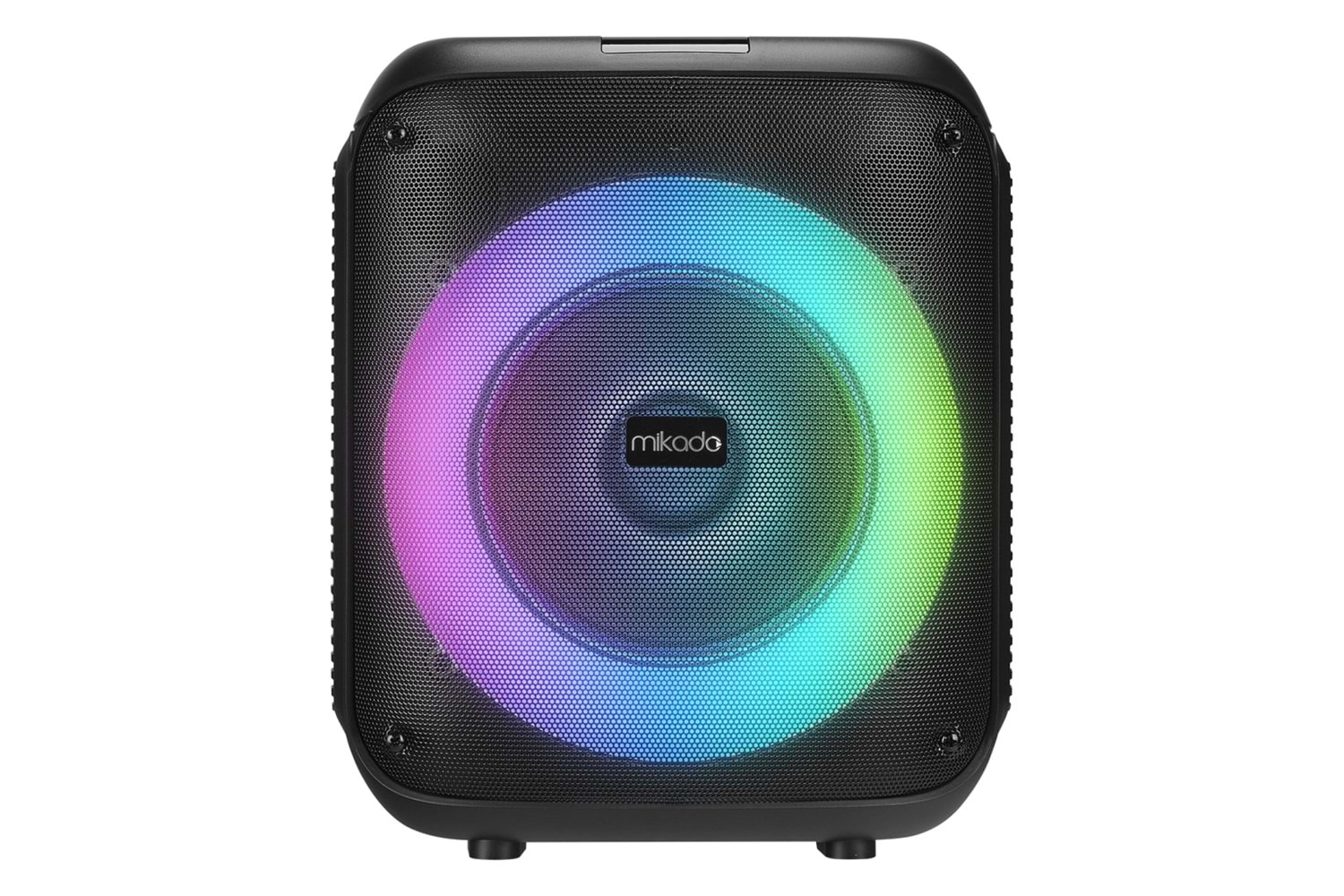 MIKADO MD-BT51 BOMBIX, 60W, Taşınabilir, BT/USB/TF/TWS, RGB Aydınlatma, Toplantı, Parti, Açık Hava Speaker. Kablolu Mikrofon Hediyeli