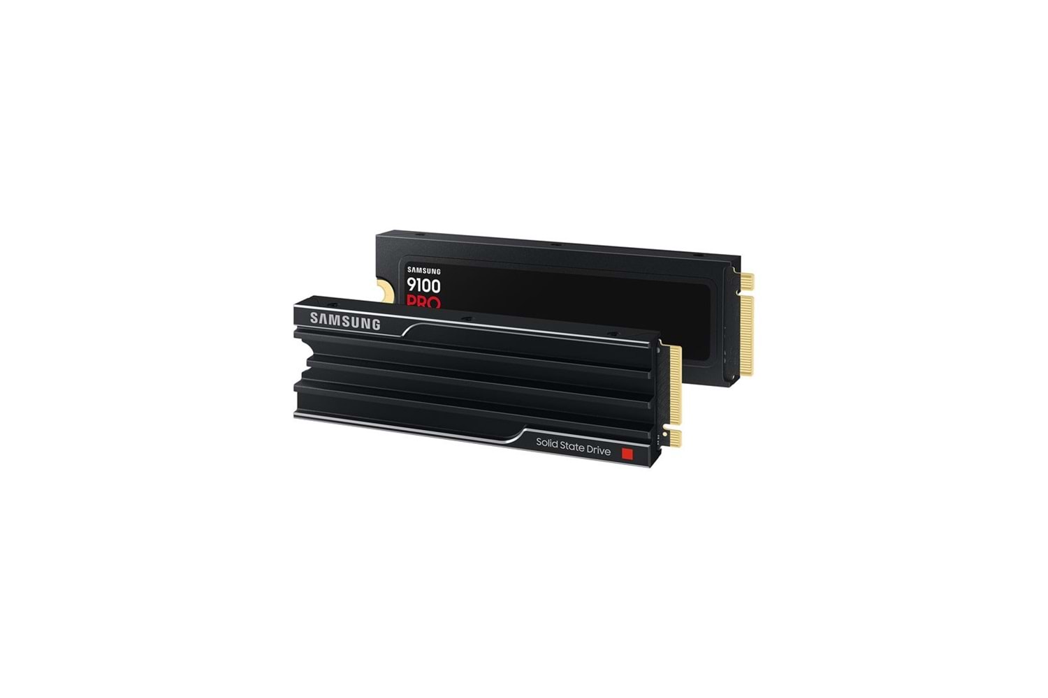 SAMSUNG MZ-VAP1T0CW, 9100 PRO, 1TB, 14700/13300, Gen5, NVMe PCIe M.2 2280, SSD (Soğutuculu) (Türkiye Distribütörü Garantili)