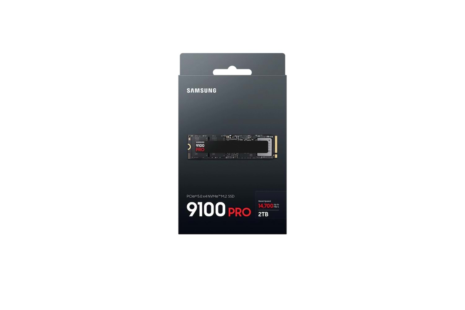 SAMSUNG MZ-VAP2T0BW, 9100 PRO, 2TB, 14700/13400, Gen5, NVMe PCIe M.2 2280, SSD (Türkiye Distribütörü Garantili)