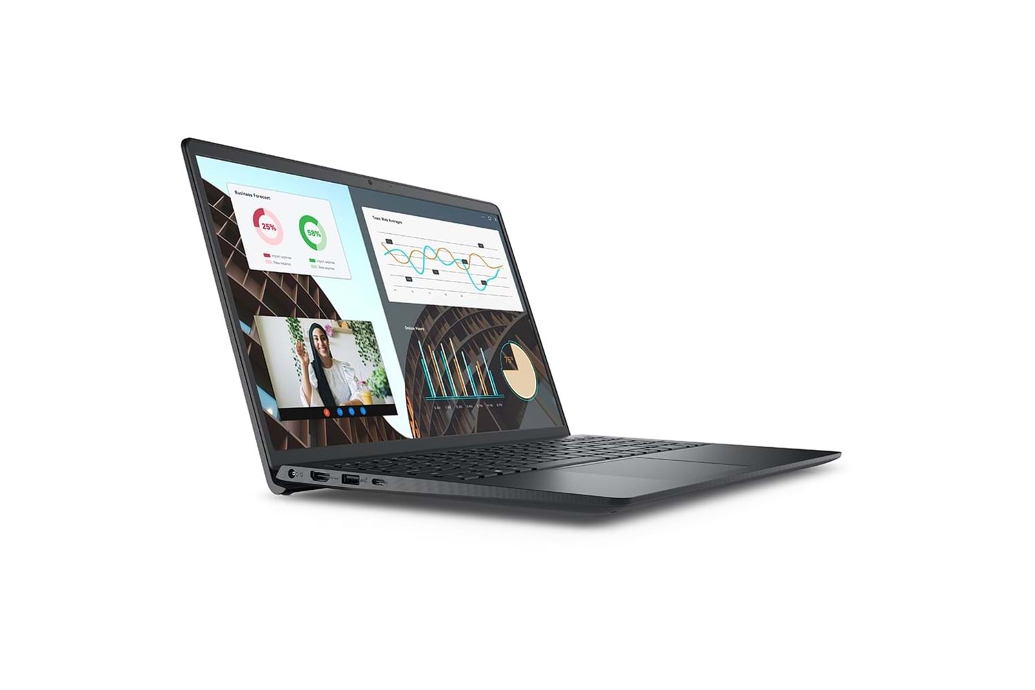DELL Vostro 3530, N3404PVNB3530, i5-1334U, 15,6" FHD, 16Gb Ram, 512Gb SSD, Paylaşımlı Ekran Kartı, Free Dos Notebook (6292493)