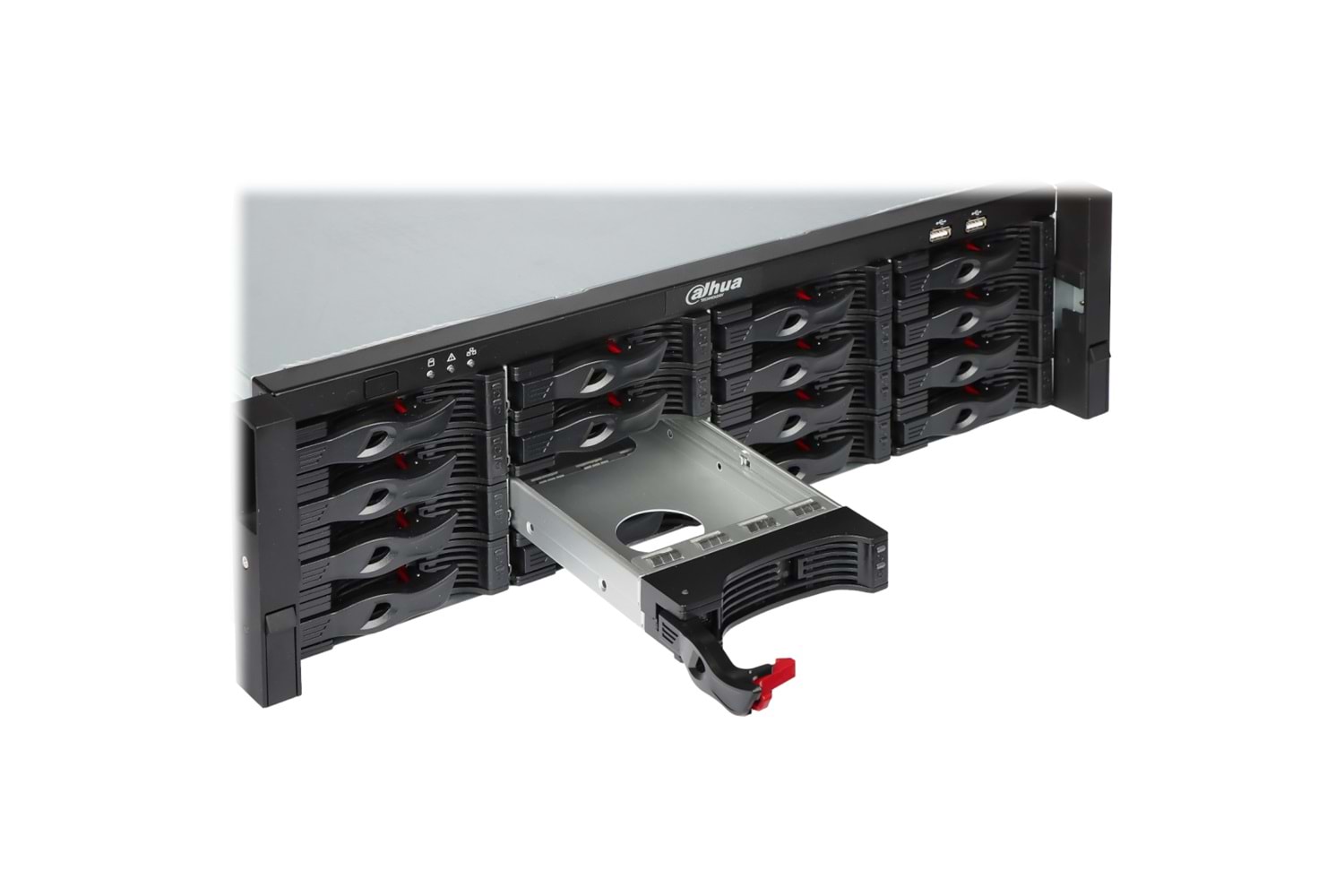 DAHUA NVR5064-EI, 64Kanal, 32Mpix, H265+, 16 HDD Desteği, 1080P Kayıt, 384Mbps Bant Genişliği, 2 Port GigaBit Lan, NVR