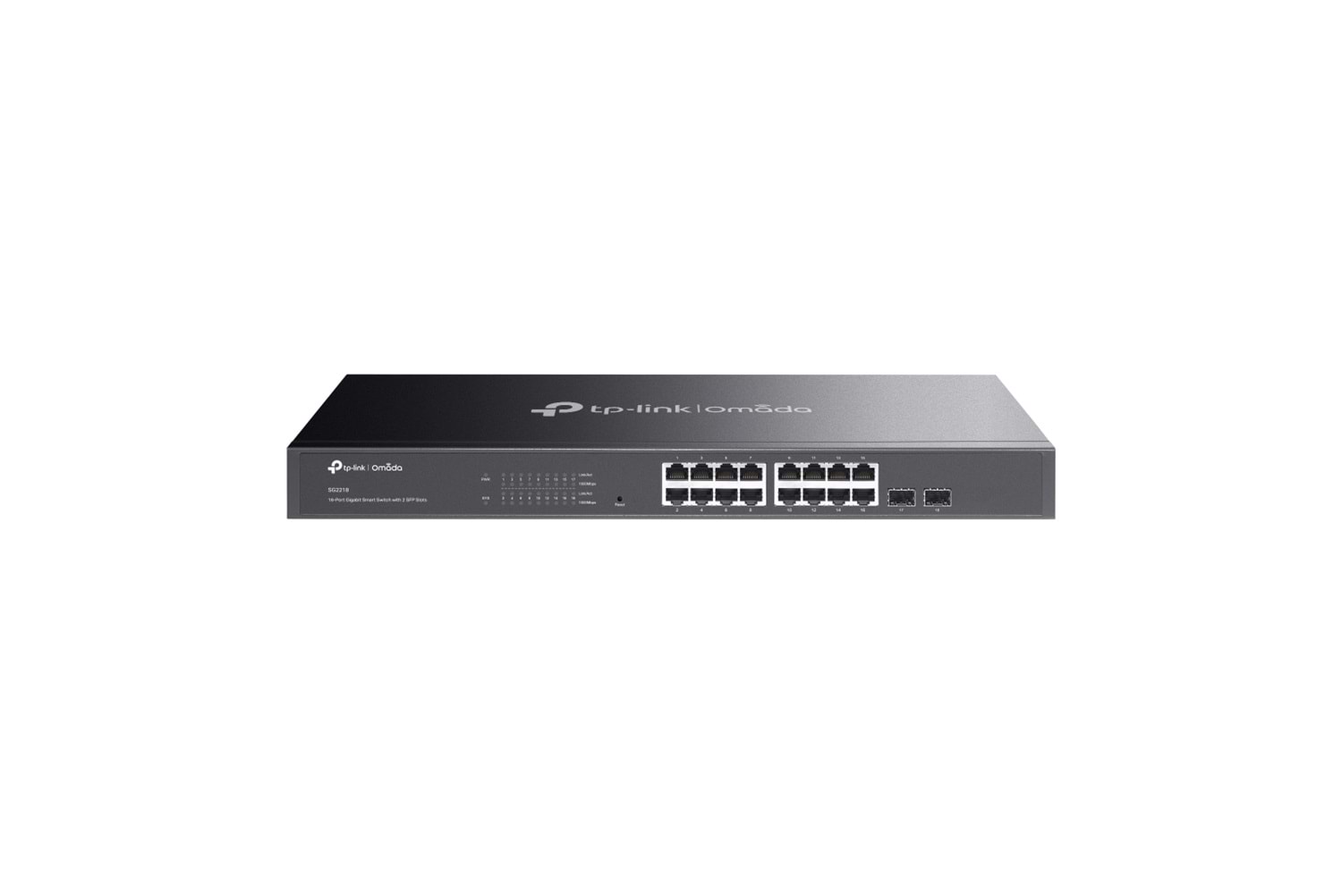 OMADA SG2218, 16 Port GigaBit, 2Port GigaBit SFP, Yönetilebilir, Rackmount Metal Kasa Switch