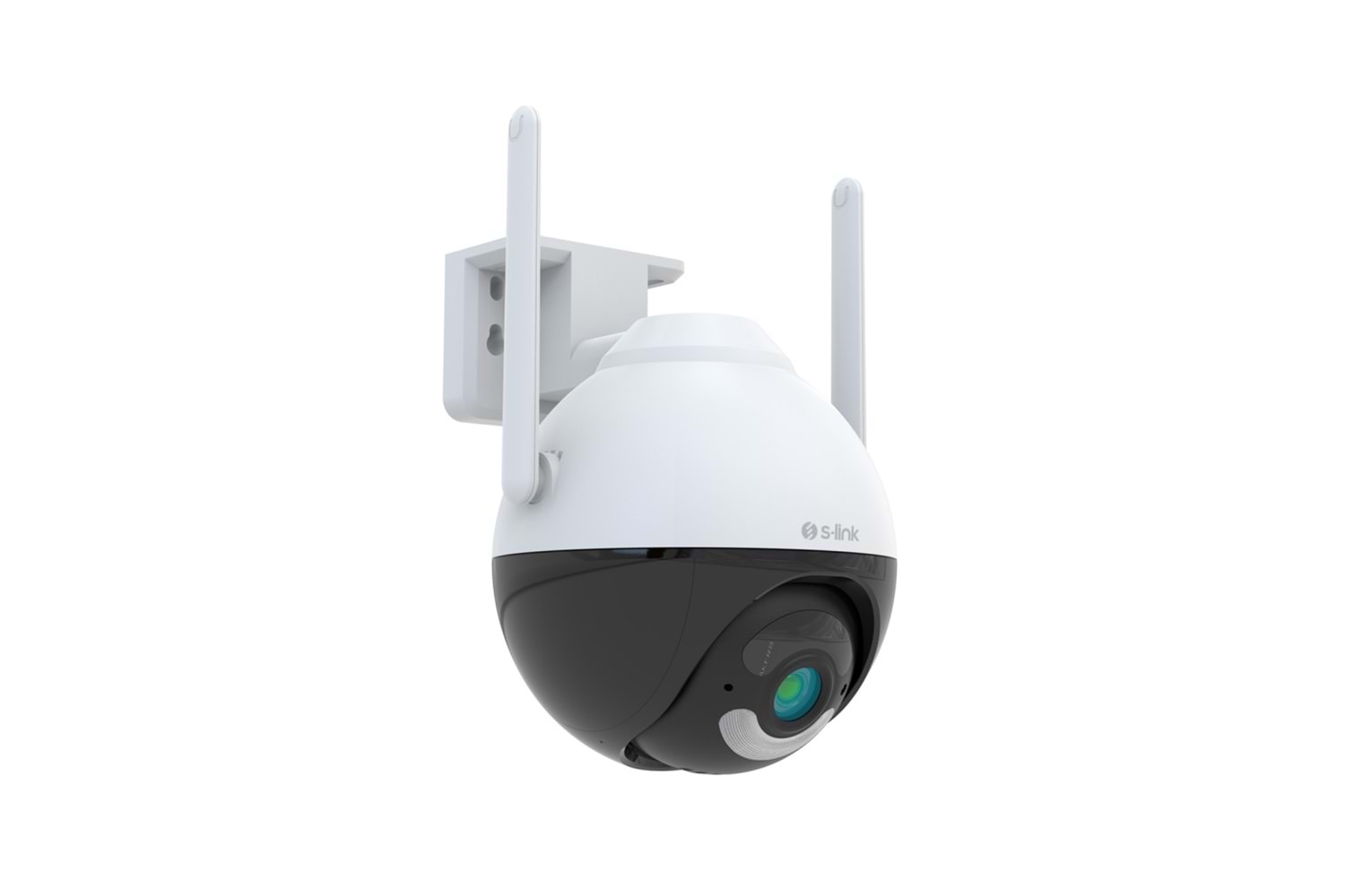 S-LINK SL-PTZ04, Akıllı Güvenlik Kamerası, WiFi, 4Mpix, 3.6mm Lens, 25m. Gece Görüşü, Hareket algılama, İki Yönlü Ses, Micro SD Kartlı, TUYA Yazılım
