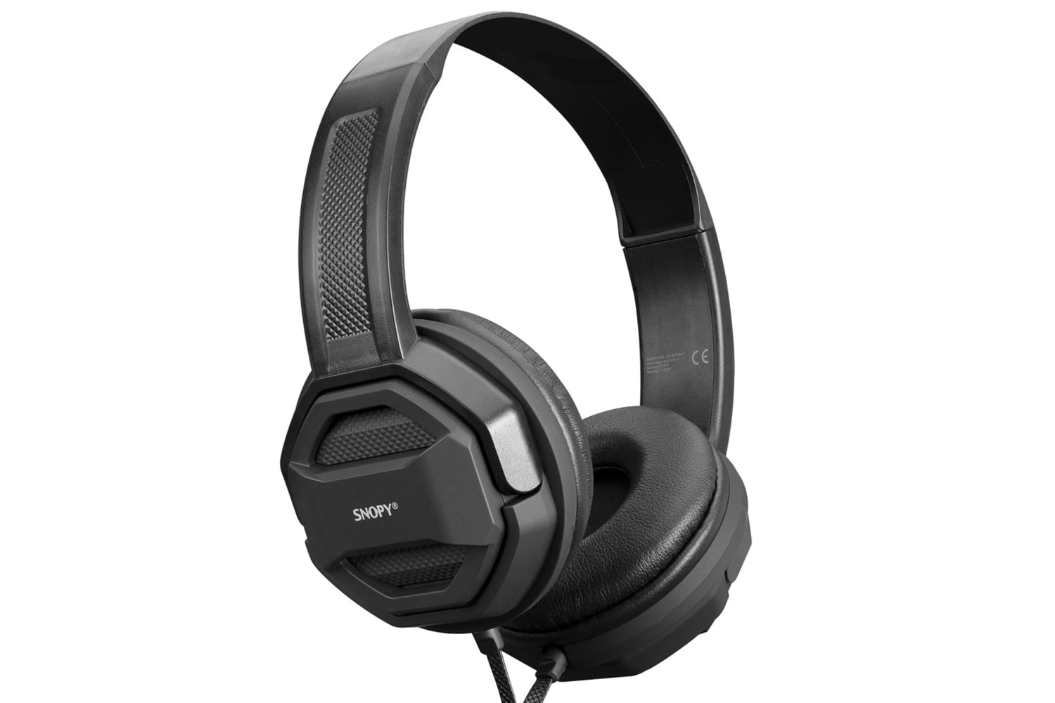 SNOPY SN-101, BONNY, Siyah, Kablolu, 3,5mm Jac, Ayarlanabilir Kafa Bandı, Microfonlu Kulaklık