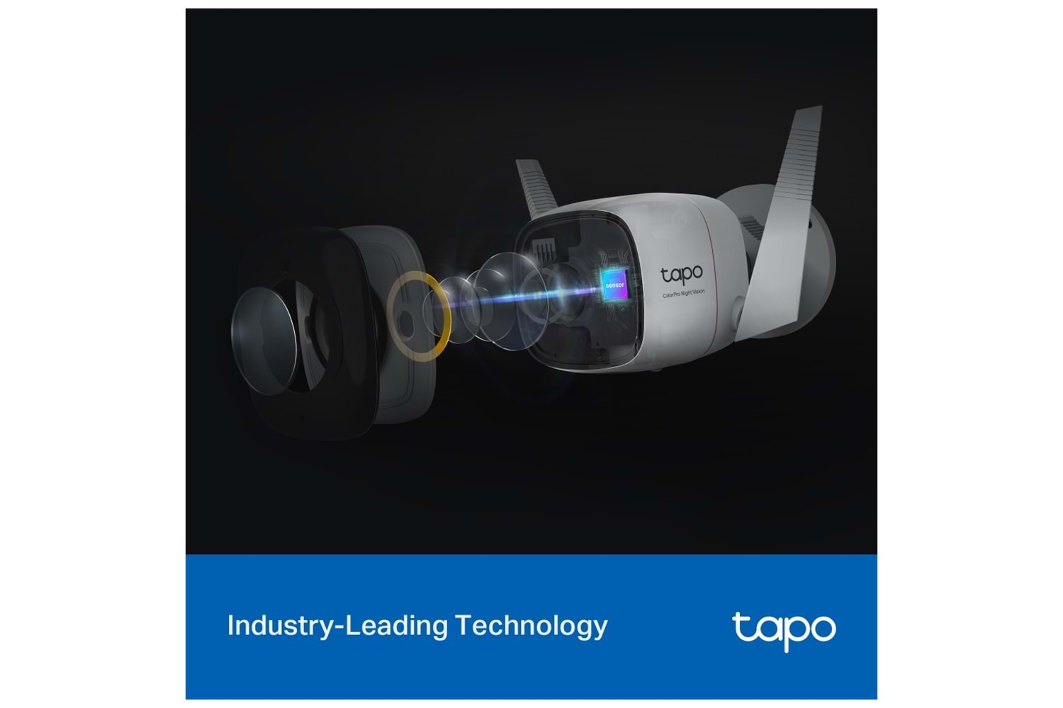 TP-LINK Tapo C325WB, 2K QHD, Dış Mekan, IP66, WiFi-Ethernet, Renkli Gece Görüşü, İki Yönlü Ses Güvenlik Kamerası