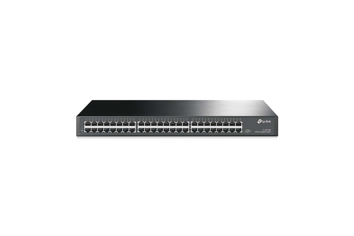 TP-LINK TL-SG1048, 48 Port, GigaBit, Yönetilemez, Metal Kasa, Rackmount Switch