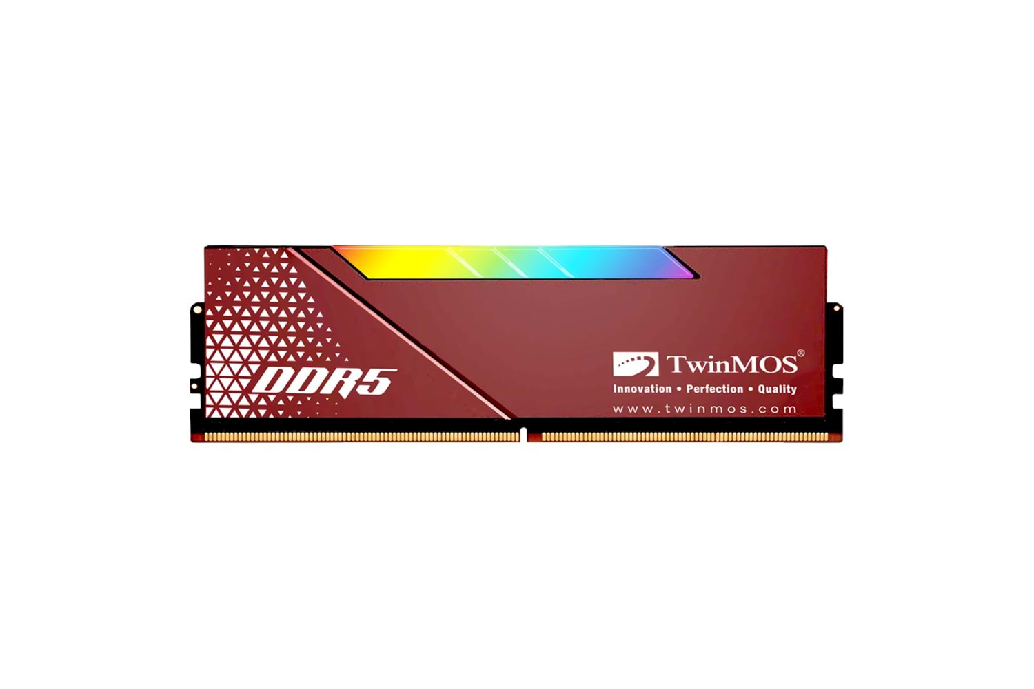TwinMOS TMD516GB6000URGB36, VoltX, 16GB, DDR5, 6000MHz, CL36, 1.35V, RGB, Desktop Ram (Soğutuculu)