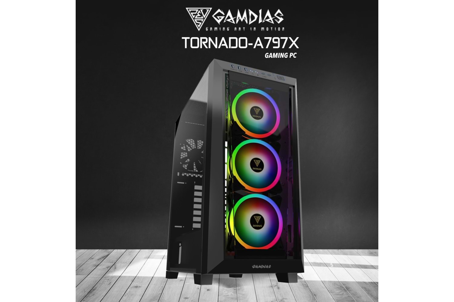 TORNADO-A797X TAVSİYE, RYZEN 9 7900, 32Gb DDR5 Ram, 1Tb NVMe SSD, 8Gb GDDR6 RTX4060 Ekran Kartı, 1600W Kasa, Free Dos GAMING TAVSİYESİ