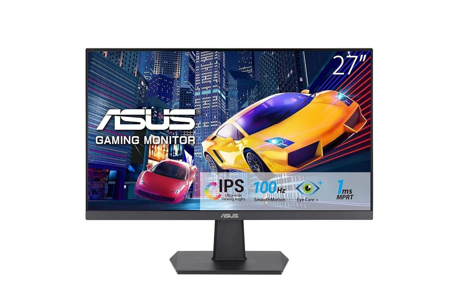 ASUS VA27EHF 27" 1ms, 100Hz, Full HD, HDMI, IPS LED, Çerçevesiz Tasarım, Düşük Mavi Işık, FreeSync GAMING Monitör