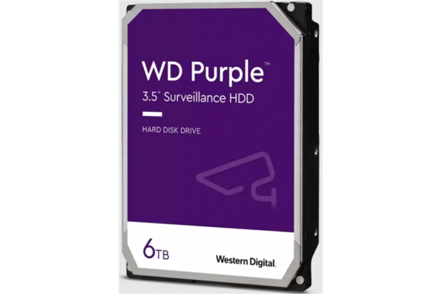 WD PURPLE, WD64PURZ, 3.5", 6TB, 256Mb, 5400 Rpm, 7/24 Güvenlik, HDD (Türkiye Distribütörü Garantili)