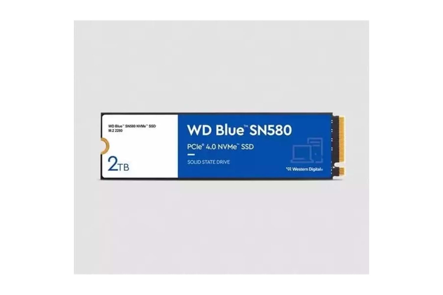 WD Blue SN580, WDS200T3B0E, 2TB, 4150/4150, Gen4, NVMe PCIe M.2 2280, SSD