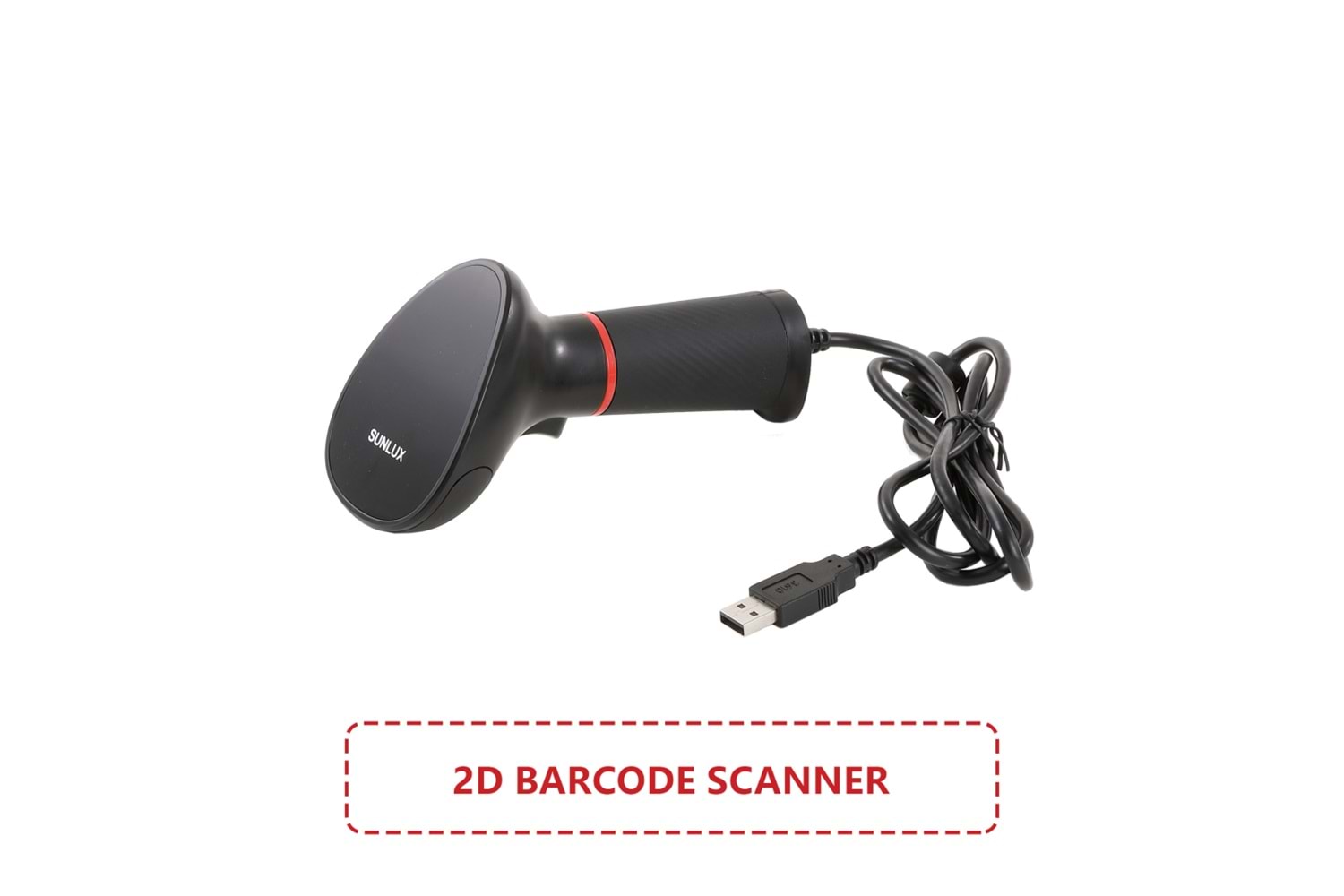SUNLUX XL-3610, EL Tipi, Cmos, USB Kablolu, 2D Karekod, Barkod Okuyucu (Ayaklı)