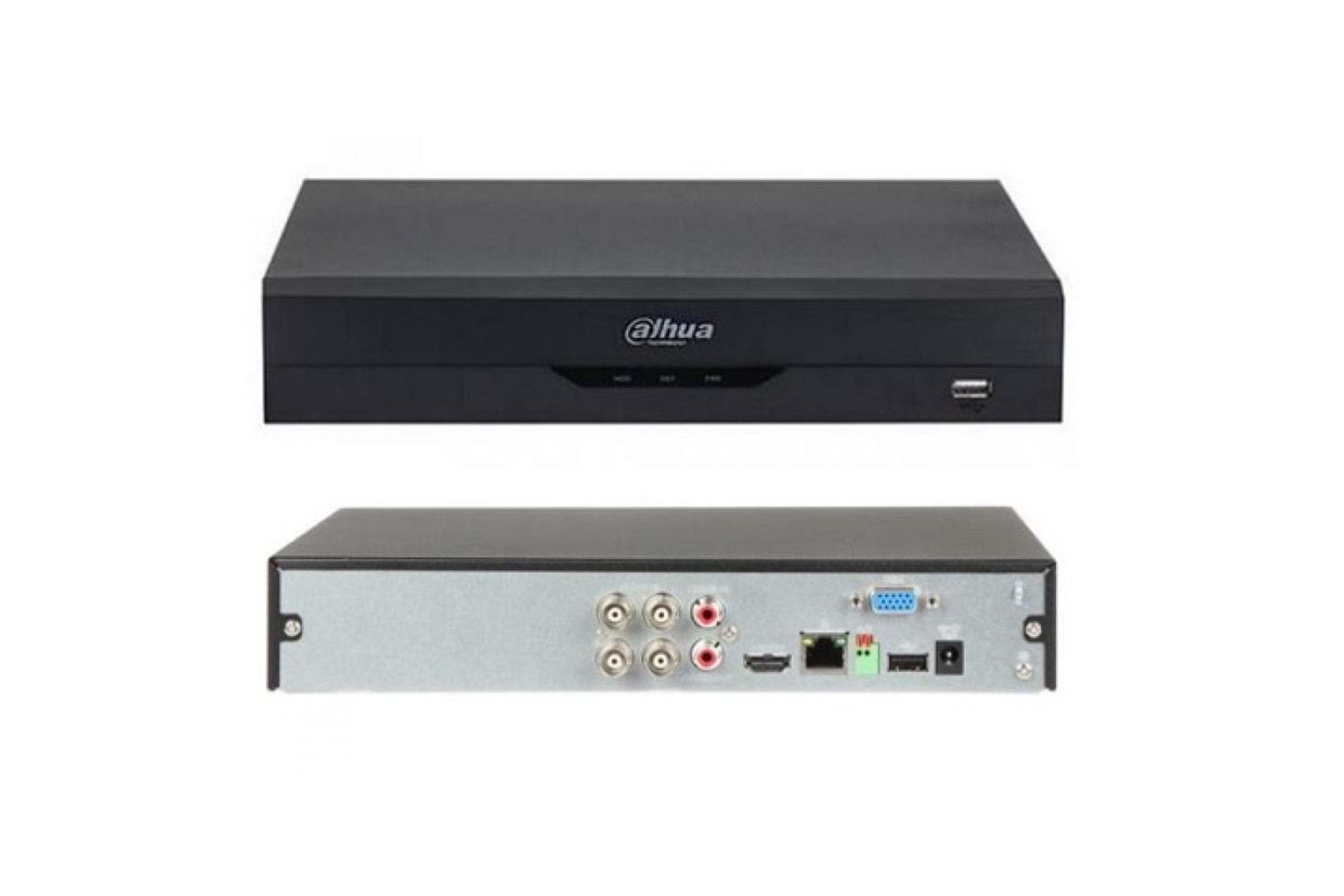 DAHUA XVR5104HS-5M-I3, 4Kanal, 5Mpix, H265+, 1 HDD Desteği, 5in1 DVR Cihazı