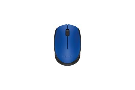 LOGITECH 910-004640, M171 Mavi, USB Nano 2,4G Kablosuz, 1000dpi, Optik, 3 Tuşlu, 12ay Pil Ömrü, Mouse