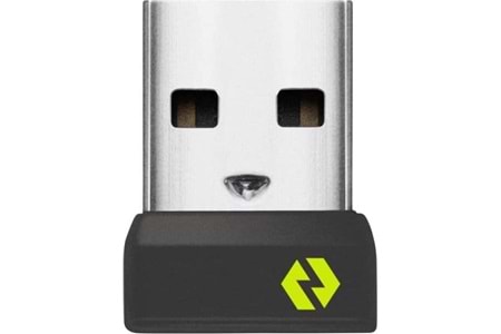LOGITECH BOLT USB UNIFYING RECEIVER, 956-000008, USB Kablosuz Alıcı, 6 Cihaz için Tek Alıcı