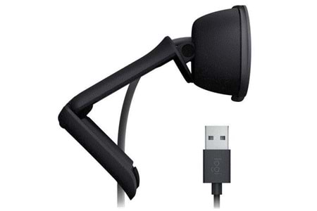 LOGITECH 960-001585, BRIO V-U0072, Full HD Dahili Mikrofonlu, Graphite Webcam