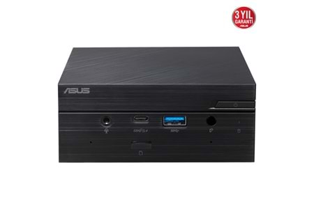 ASUS Mini PC PN51-S1-B-B5285MD, AMD Ryzen 5 5500U, 8Gb Ram, 256Gb SSD, Paylaşımlı Ekran Kartı, Wi-Fi, Bluetooth, FreeDos, MFF MiniPC