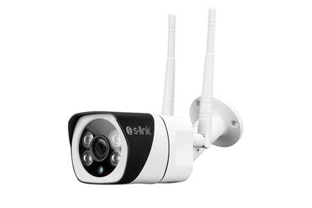 S-LINK DF-803W, Güvenlik Kamerası, WiFi, 2Mpix, 3.6mm Lens, 10m. Gece Görüşü, Micro SD Kartlı, TUYA Yazılım