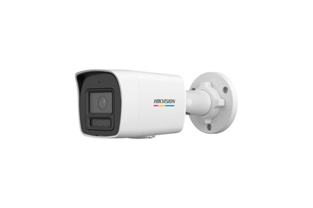 HIKVISION DS-2CD1027G2H-LIUF, 2Mpix, 2.8mm Lens, H265+, 30Mt Gece Görüşü,Color Vu Lite, Smart Hybrid Light, Full Time Color, Dahili Mikrofon, Metal Kasa Bullet IP Kamera