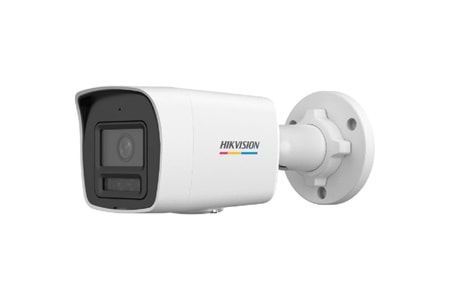 HIKVISION DS-2CD1027G2H-LIUF 2Mpix, 4mm Lens, H265+, 30Mt Gece Görüşü,Color Vu Lite, Smart Hybrid Light, Full Time Color, Dahili Mikrofon, Metal Kasa Bullet IP Kamera