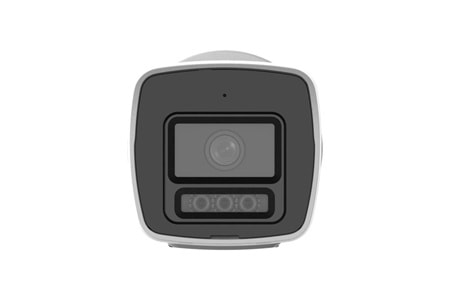 HIKVISION DS-2CD1047G2H-LIUF 4Mpix, 2,8mm Lens, H265+, 30Mt Gece Görüşü,Color Vu Lite, Full Time Color, Dahili Mikrofon, Metal Kasa Bullet IP Kamera