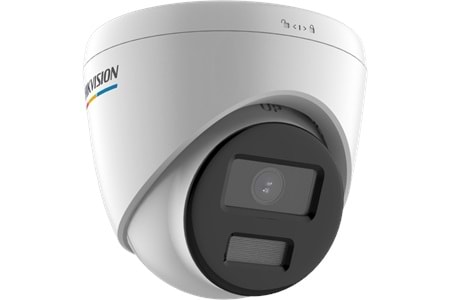HIKVISION DS-2CD1343G2-LIUF 4Mpix, 2,8mm Lens, H265+, 30Mt Gece Görüşü, Hybrid Light, PoE, Mikrofonlu Dome IP Kamera