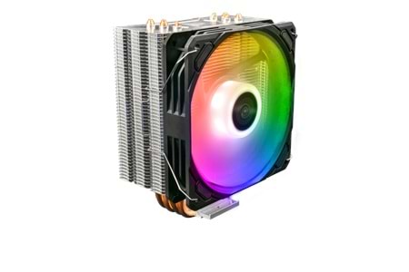 GAMDIAS BOREAS E1-410, ARGB, 120mm, CPU Kule Tipi Hava Soğutma, Doğrudan Temas Teknolojisine Sahip 4 adet Gelişmiş Bakır Isı Borusu (AMD AM4-AM5 ve INTEL Tüm işlemciler ile uyumlu)