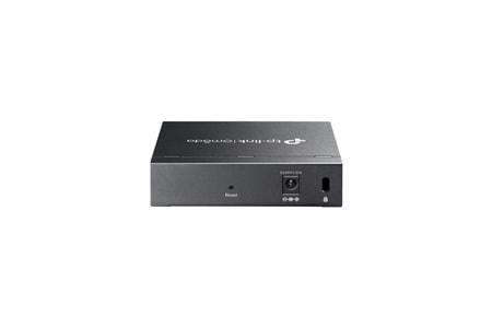 OMADA ES205GP, 5 Port Gigabit, 4 Port Gigabit PoE+, 65W, Yönetilebilir, Metal Kasa Masaüstü/Vesa Switch