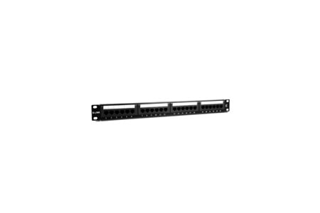 S-LINK SL-F624 Cat6 Patch Panel, 24-Port, UTP, 1U